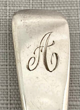 William IV Set of Six Silver Teaspoons. London 1835 John Brydie. 2.3 troy ounces