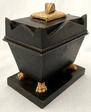 19th Century Napoleon's Tomb Metalware Inkstand.