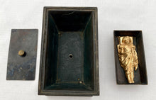 19th Century Napoleon's Tomb Metalware Inkstand.