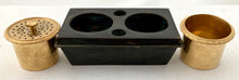 19th Century Napoleon's Tomb Metalware Inkstand.