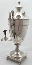 Georgian, George III, Neo Classical Silver Coffee Urn. London 1781 Charles Kandler II. 31.3 troy ounces.