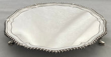 Georgian, George III, Silver Salver. London 1772 Richard Rugg. 19.5 troy ounces