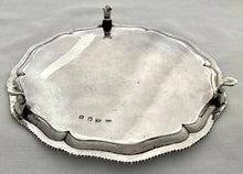 Georgian, George III, Silver Salver. London 1772 Richard Rugg. 19.5 troy ounces