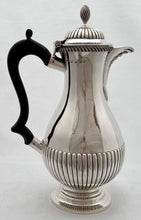 Victorian Silver Hot Water Jug. Birmingham 1883 Samuel Walton Smith. 15.7 troy ounces.