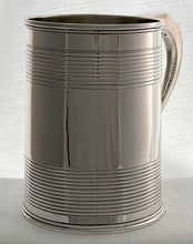 Georgian, George III, Silver Tankard. London 1816 William Bateman I. 10.6 troy ounces.