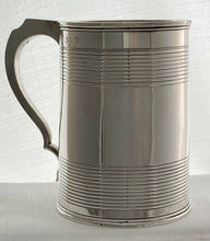 Georgian, George III, Silver Tankard. London 1816 William Bateman I. 10.6 troy ounces.