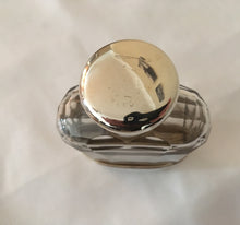 Asprey silver and cut glass hip flask. London 1906 Charles & George Asprey