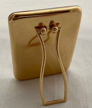 George V Silver Gilt Travel Vanity Mirror. London 1919 Asprey & Co. Ltd.