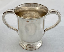 19th Century Old Sheffield Plate Loving Cup. Oldham of Nottingham.