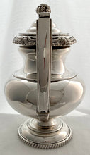 Georgian, George III, Silver Coffee Pot. Sheffield 1814 S. C. Younge & Co. 39.9 troy ounces.