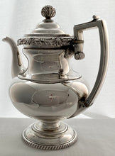 Georgian, George III, Silver Coffee Pot. Sheffield 1814 S. C. Younge & Co. 39.9 troy ounces.