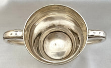 19th Century Old Sheffield Plate Loving Cup. Oldham of Nottingham.