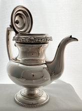 Georgian, George III, Silver Coffee Pot. Sheffield 1814 S. C. Younge & Co. 39.9 troy ounces.