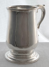 Georgian, George III, Silver Tankard. London 1796 Samuel Godbehere & Edward Wigan. 11.8 troy ounces.