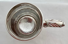 Georgian, George III, Silver Tankard. London 1796 Samuel Godbehere & Edward Wigan. 11.8 troy ounces.