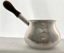 Georgian, George II, Silver Brandy Pan. London circa 1730. 8 troy ounces.