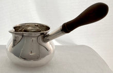 Georgian, George II, Silver Brandy Pan. London circa 1730. 8 troy ounces.