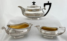 Georgian, George III, Silver Tea Set. London 1806/07 Robert Hennell I & Samuel Hennell. 38.8 troy ounces.