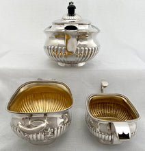 Georgian, George III, Silver Tea Set. London 1806/07 Robert Hennell I & Samuel Hennell. 38.8 troy ounces.