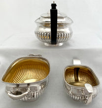 Georgian, George III, Silver Tea Set. London 1806/07 Robert Hennell I & Samuel Hennell. 38.8 troy ounces.
