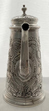 Queen Anne Britannia Silver Coffee Pot. London circa 1706 - 1713. 22 troy ounces.