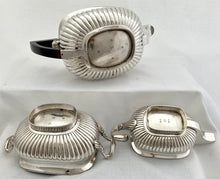 Georgian, George III, Silver Tea Set. London 1806/07 Robert Hennell I & Samuel Hennell. 38.8 troy ounces.