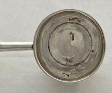 George II Silver Brandy Pan. London 1728 Gabriel Sleath. 4.9 troy ounces.