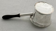 George II Silver Brandy Pan. London 1728 Gabriel Sleath. 4.9 troy ounces.