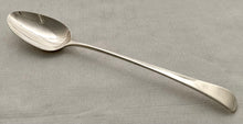 Georgian, George III, Silver Basting Spoon. London, circa 1775 - 82, Sumner & Crossley. 3 troy ounces.