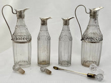 Georgian, George III, Silver Mounted Old Sheffield Plate Cruet Stand. London 1800.