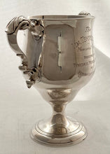 Georgian, George III, Irish Silver Cup. Dublin 1787 Matthew West. 13.9 troy ounces.
