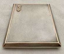 Edward VIII Silver Cigarette Case, London 1936 Fortnum & Mason. 5.4 troy ounces