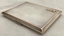 Edward VIII Silver Cigarette Case, London 1936 Fortnum & Mason. 5.4 troy ounces