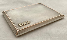 Edward VIII Silver Cigarette Case, London 1936 Fortnum & Mason. 5.4 troy ounces