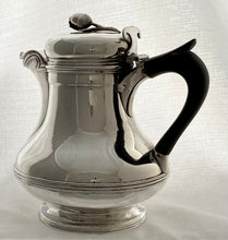 Georgian, George IV, Silver Hot Water Jug. London 1823 Edward Edwards I. 24 troy ounces.