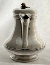 Georgian, George IV, Silver Hot Water Jug. London 1823 Edward Edwards I. 24 troy ounces.