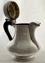 Georgian, George IV, Silver Hot Water Jug. London 1823 Edward Edwards I. 24 troy ounces.