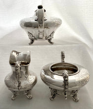 Early Victorian Silver Plated Tea Set, circa 1850.