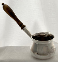 Georgian, George III, Silver Brandy Pan. London 1761 Thomas Whipham & Charles Wright.  7 troy ounces.