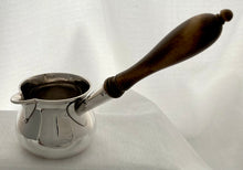 Georgian, George III, Silver Brandy Pan. London 1761 Thomas Whipham & Charles Wright.  7 troy ounces.