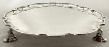 Georgian, George II, Silver Salver. London 1733 John Edwards II. 20 troy ounces.