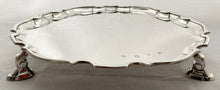 Georgian, George II, Silver Salver. London 1733 John Edwards II. 20 troy ounces.
