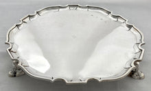 Georgian, George II, Silver Salver. London 1733 John Edwards II. 20 troy ounces.