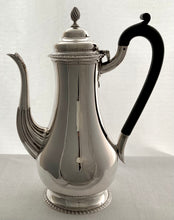 George V Silver Coffee Pot. London 1915 C.S. Harris & Sons Ltd. 16.8 troy ounces.