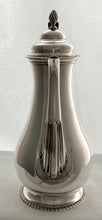George V Silver Coffee Pot. London 1915 C.S. Harris & Sons Ltd. 16.8 troy ounces.