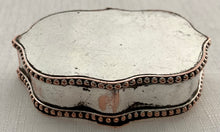 Georgian, George III, Old Sheffield Plate, Coin Inset Snuff Box.