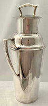 Art Deco Silver Plated Milk Churn Cocktail Shaker. Asprey of London, circa 1935.