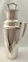 Art Deco Silver Plated Milk Churn Cocktail Shaker. Asprey of London, circa 1935.