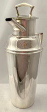 Art Deco Silver Plated Milk Churn Cocktail Shaker. Asprey of London, circa 1935.