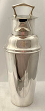 Art Deco Silver Plated Milk Churn Cocktail Shaker. Asprey of London, circa 1935.